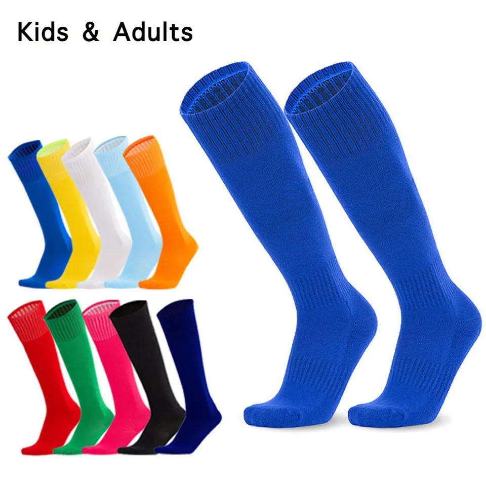 Sock Garter Men - Loogdeel Voetbalsportsokken Lange knie-katoenen effen kleur