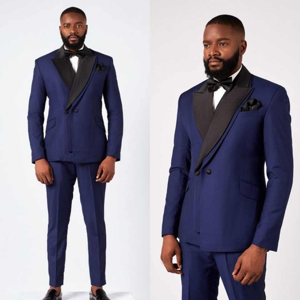 Men Formal Wear Modern - Formele Bruiloft Smokingen met Gepunte Rever