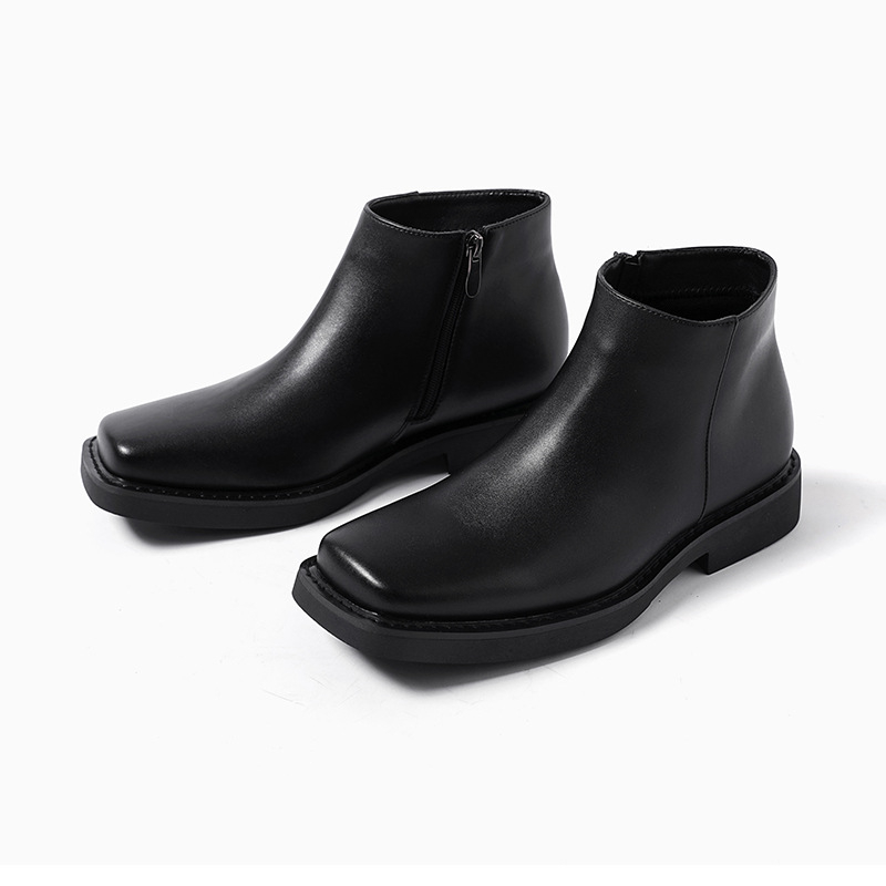 Luxe Mode Zwarte Heren Casual  - Men Formal Wear With Boots recensie en prijs