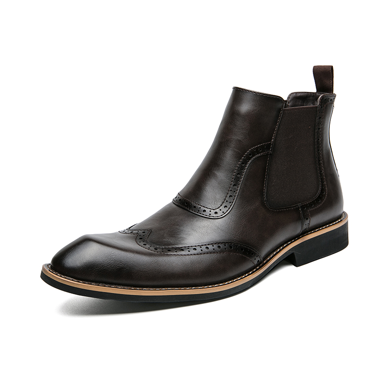 Britse Stijl Heren Mode Chelse - Men Formal Wear With Boots recensie en prijs