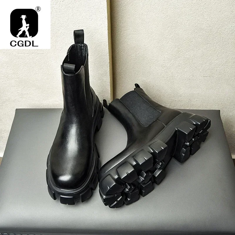 Echt leer Dikke zolen Heren La - Men Formal Wear With Boots recensie en prijs