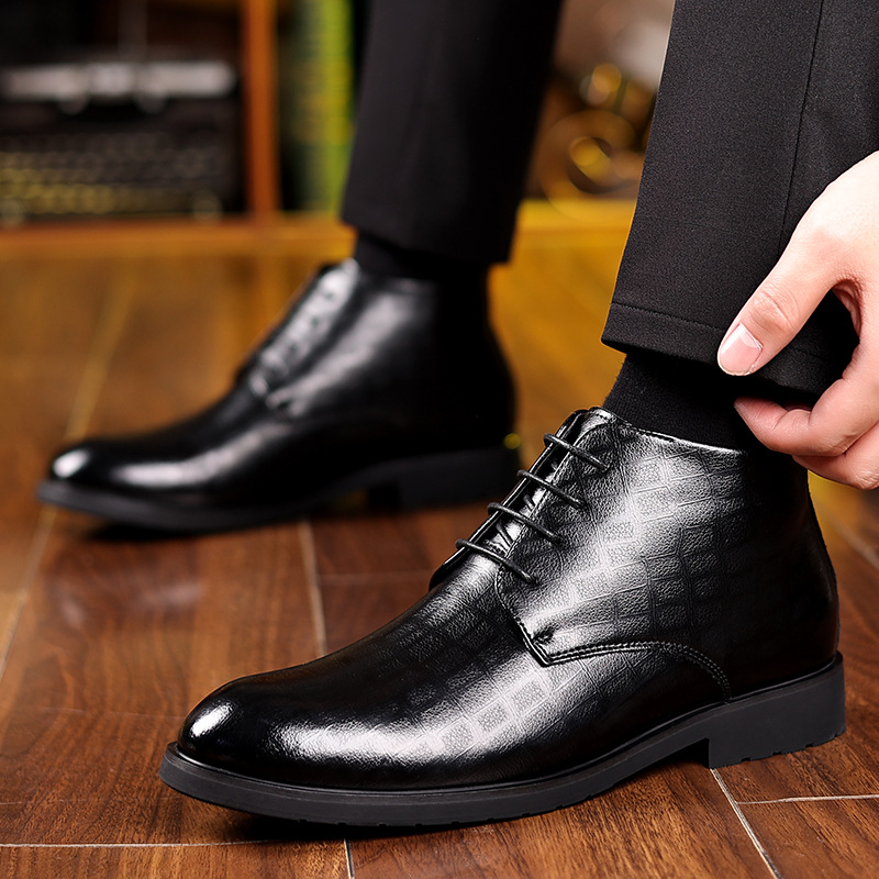 Britse stijl heren 2025, winte - Men Formal Wear With Boots recensie en prijs