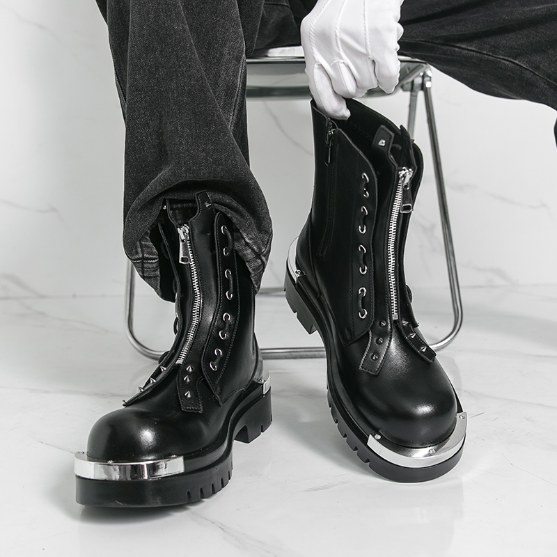 Herenlaarzen met dikke zolen D - Men Formal Wear With Boots recensie en prijs