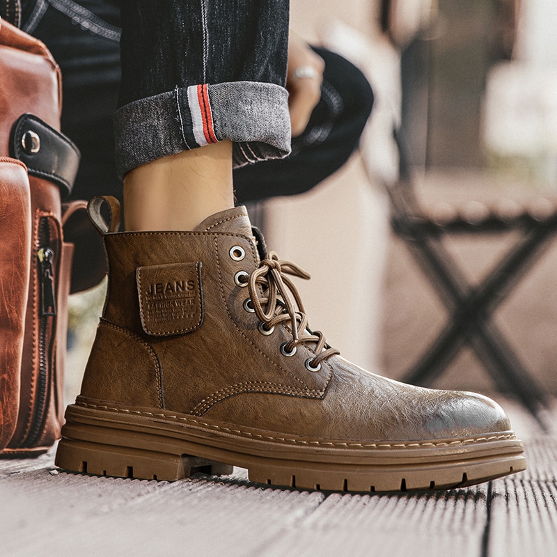 Herfst- en winterwarme herenla - Men Formal Wear With Boots recensie en prijs